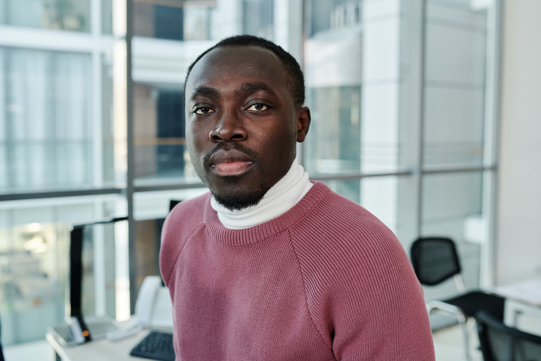 Portrait of Marcus Oyelaran, Director of ML Platform at Halcyon